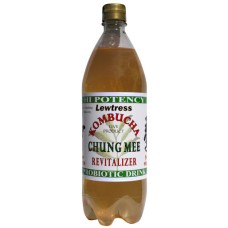 Chung Mee Kombucha Tea Probiotic Health Drink - 2 x 1 Litre Bottles